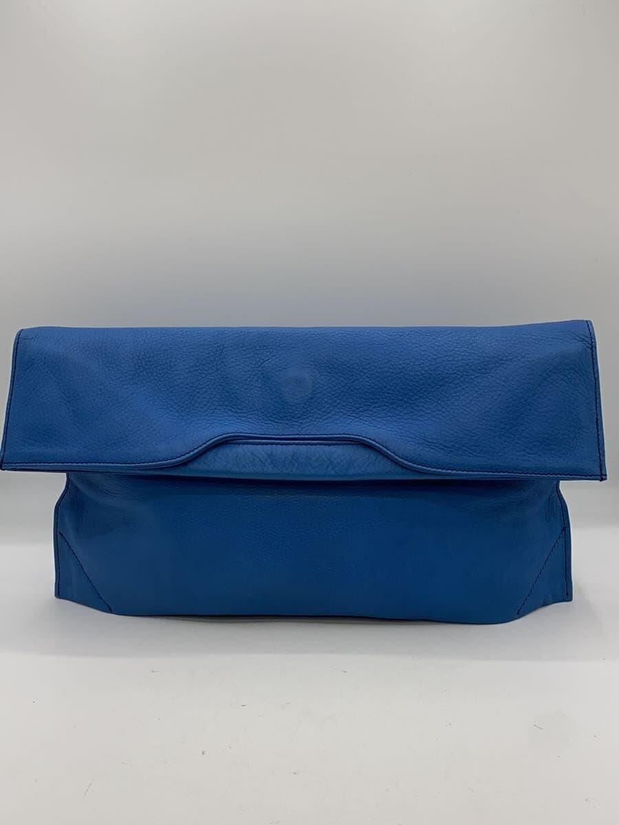 Other Brand MANIUNO Bag Leather Blue Solid 3