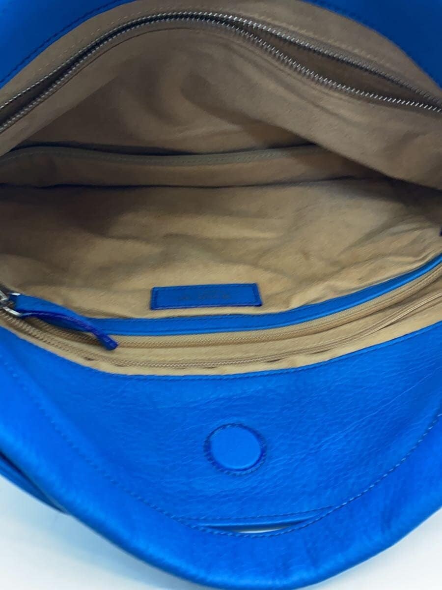 Other Brand MANIUNO Bag Leather Blue Solid 6