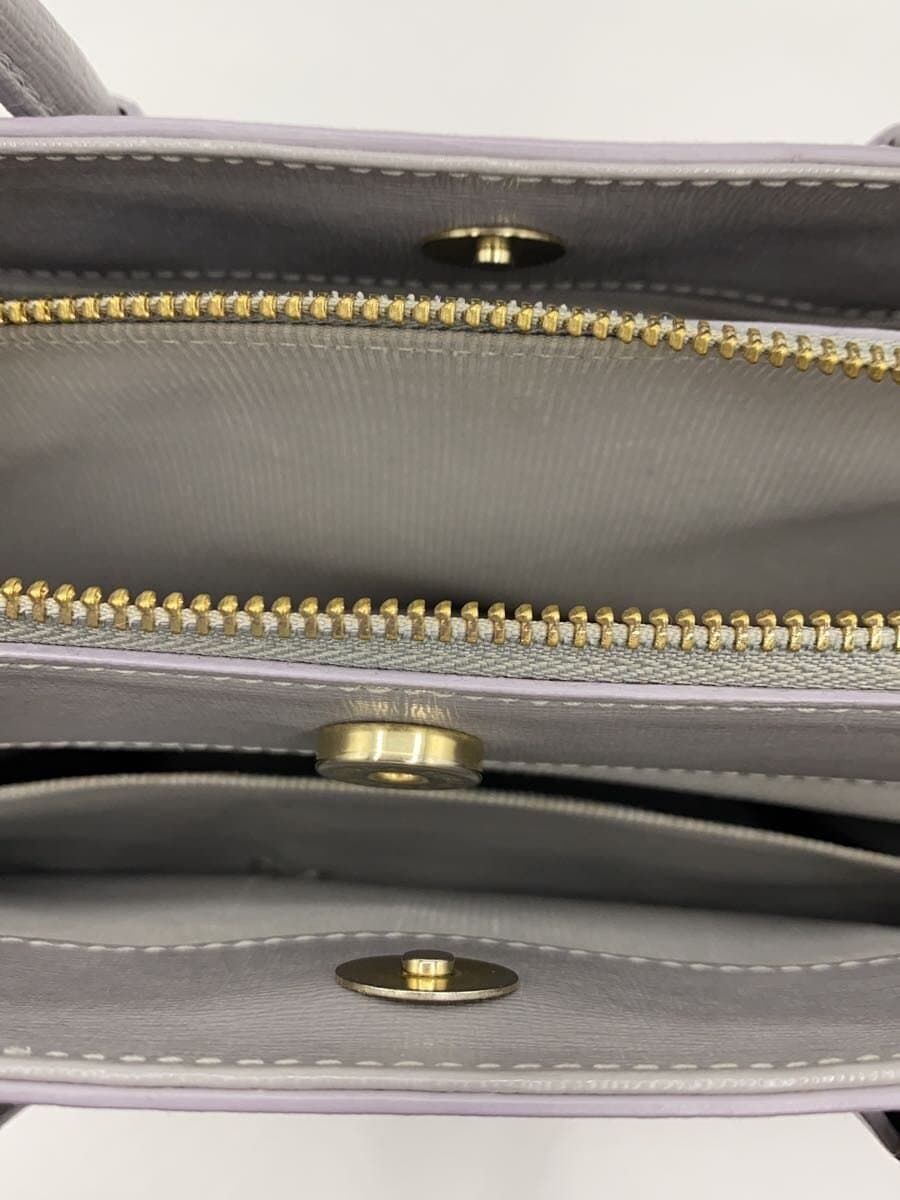 FURLA Handbag Leather GRY 6