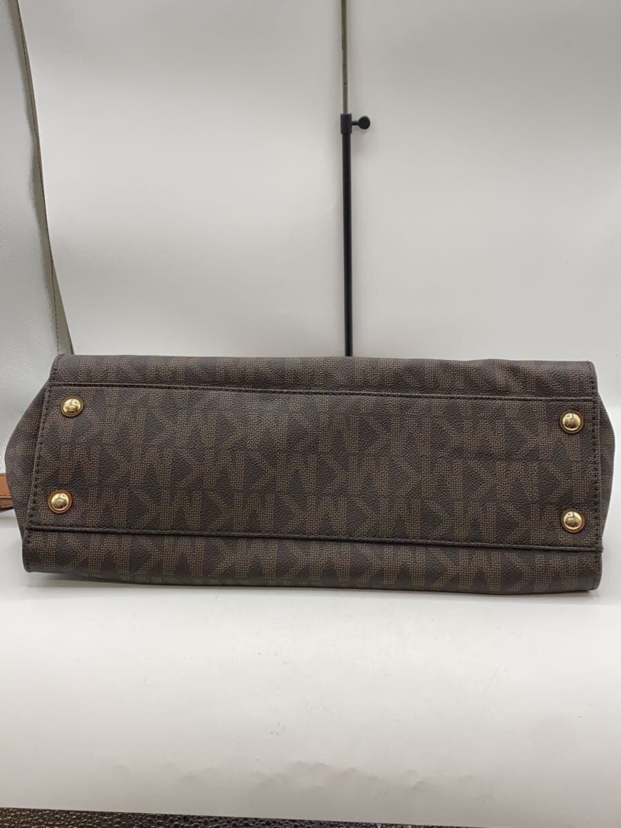 MICHAEL KORS Handbag PVC Black All Over Pattern 35F0GHMT3B 4