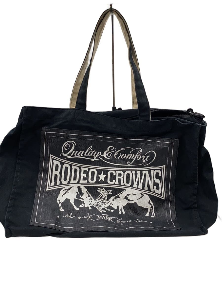 RODEO CROWNS Bag Canvas Black Solid