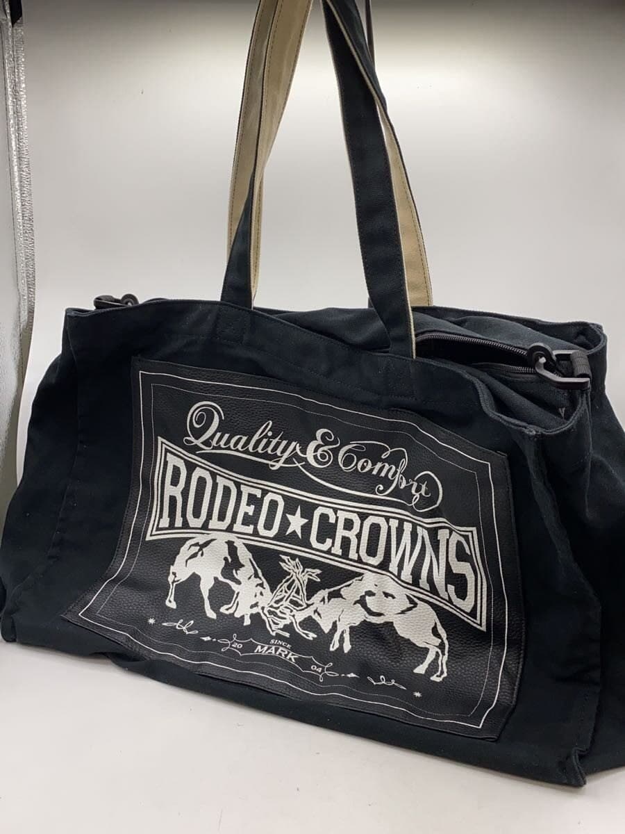 RODEO CROWNS Bag Canvas Black Solid 2