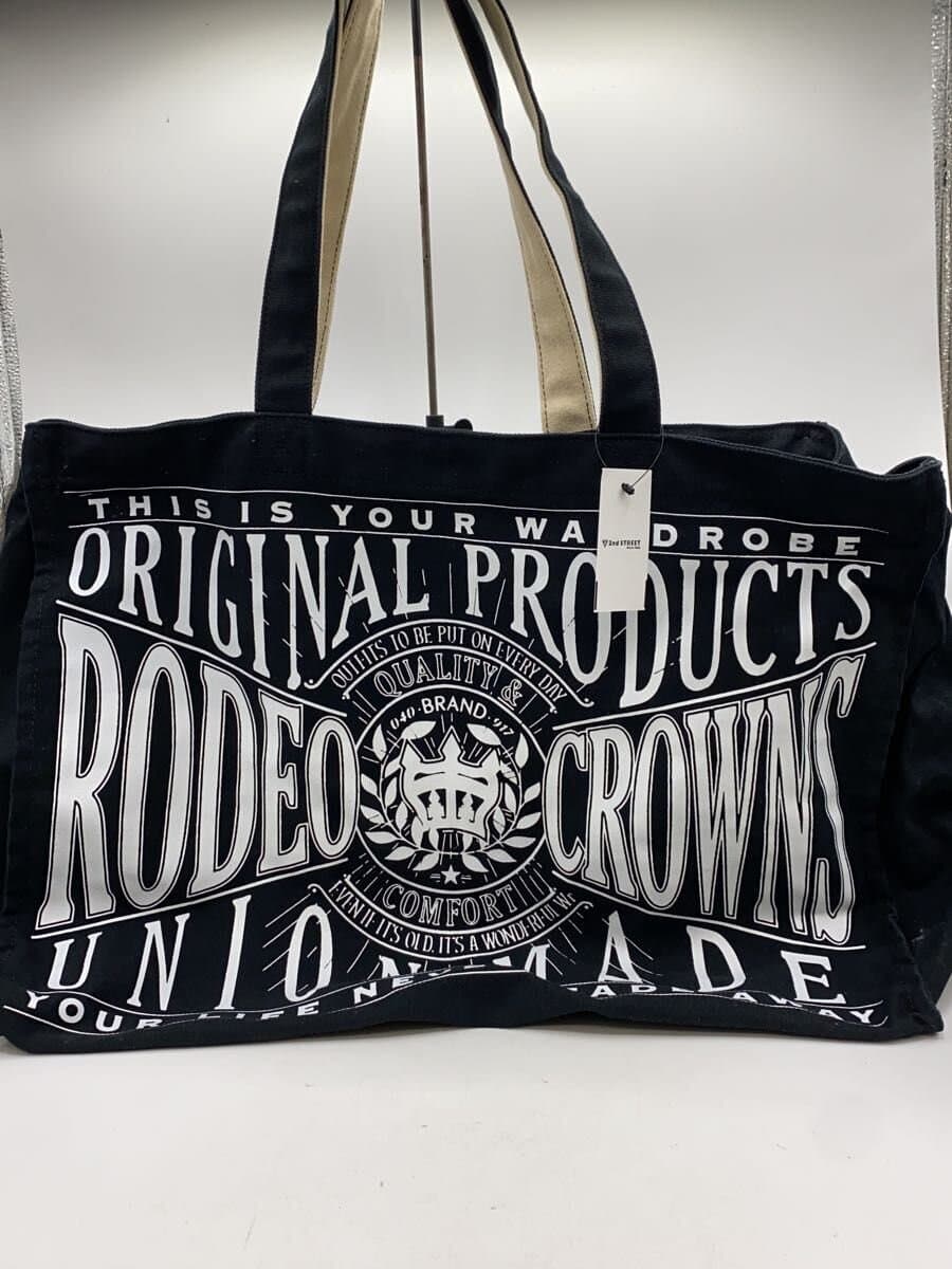 RODEO CROWNS Bag Canvas Black Solid 3