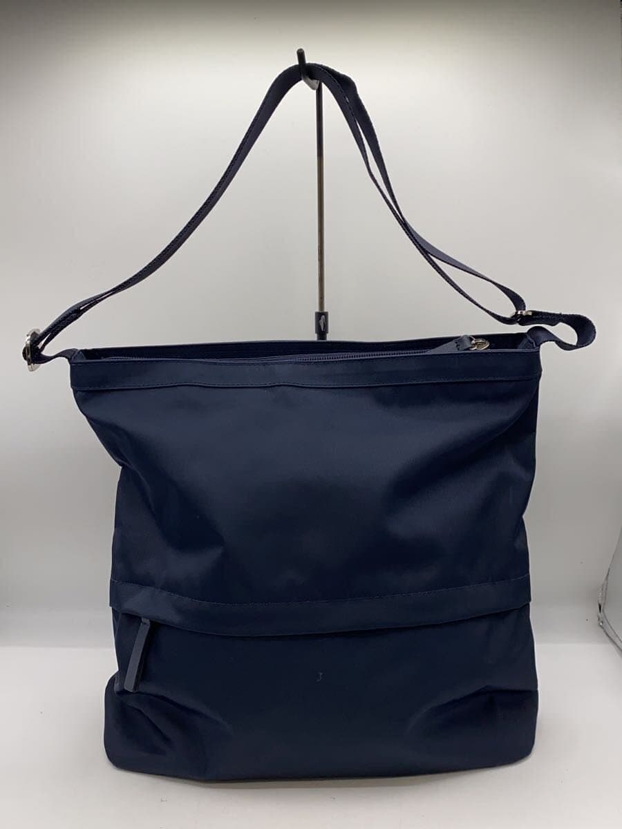 agnes b VOYAGE Shoulder Bag Nylon NVY 3