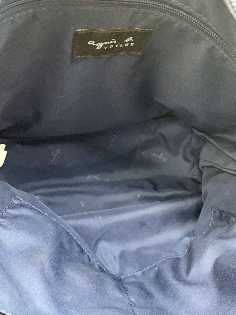 agnes b VOYAGE Shoulder Bag Nylon NVY 6