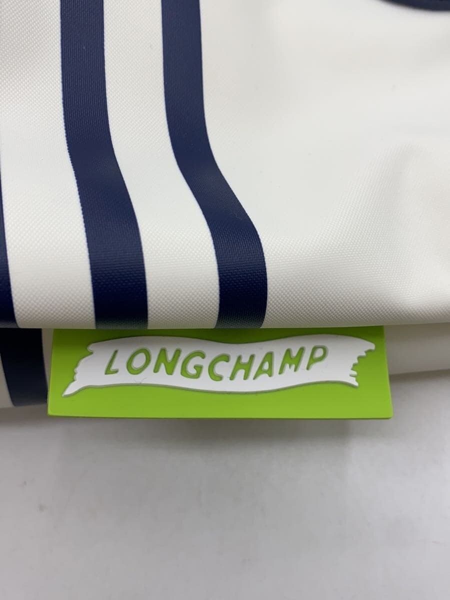 LONGCHAMP Tote Bag WHT Border Stripe l2605hdf165 5