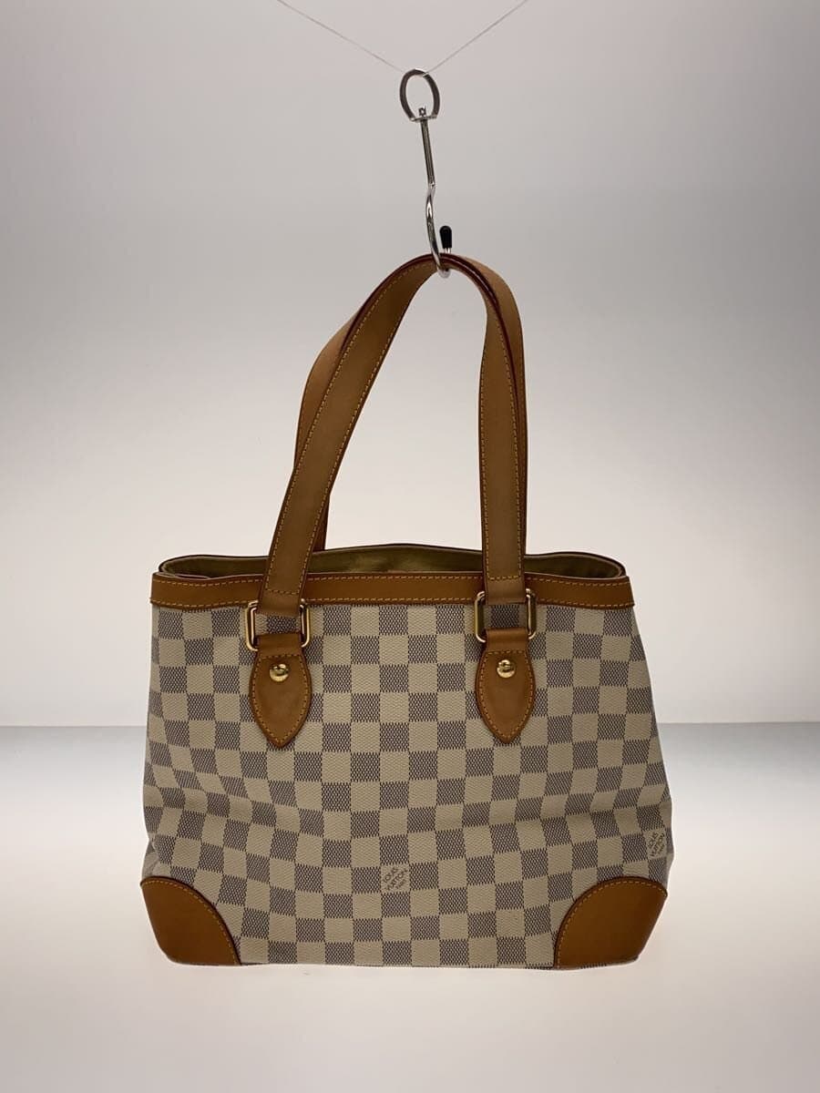 LOUIS VUITTON Hampstead PM_Damier Azur PVC WHT 3