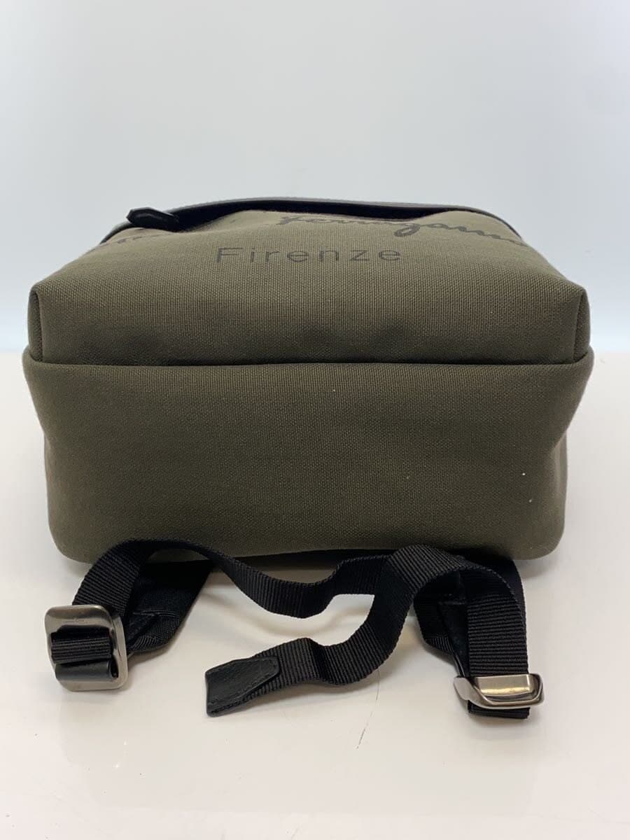 Salvatore Ferragamo Backpack Canvas KHK FZ-24 4