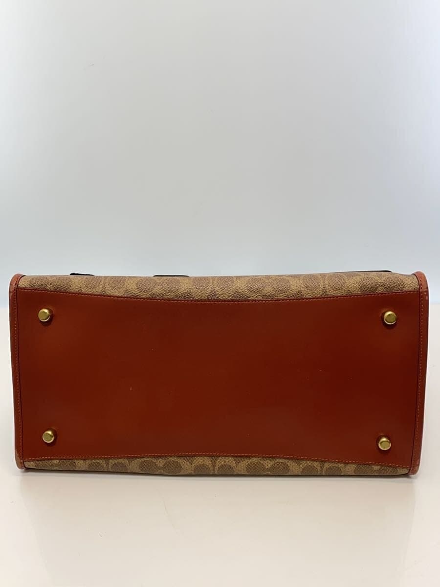 COACH Tote Bag BRW All Over Pattern C6676 4