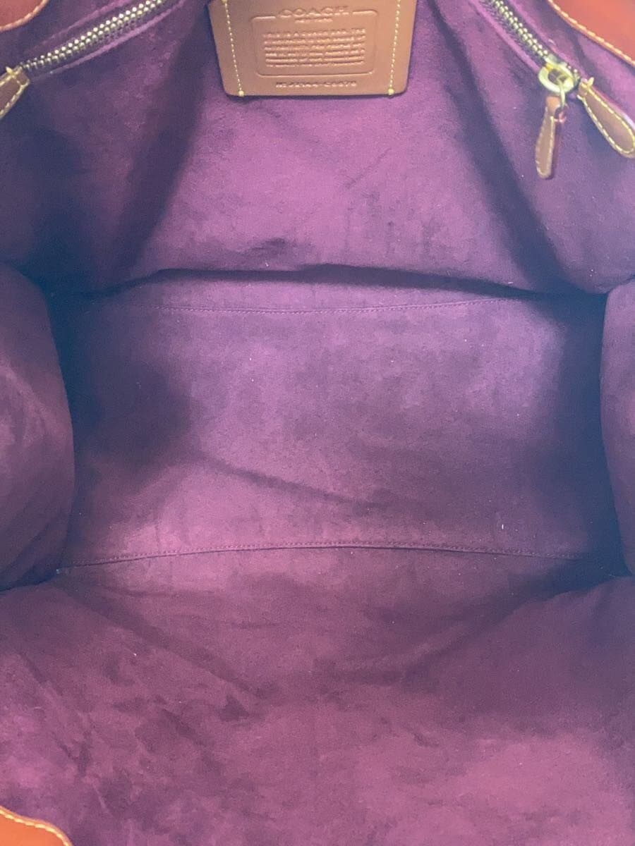 COACH Tote Bag BRW All Over Pattern C6676 6