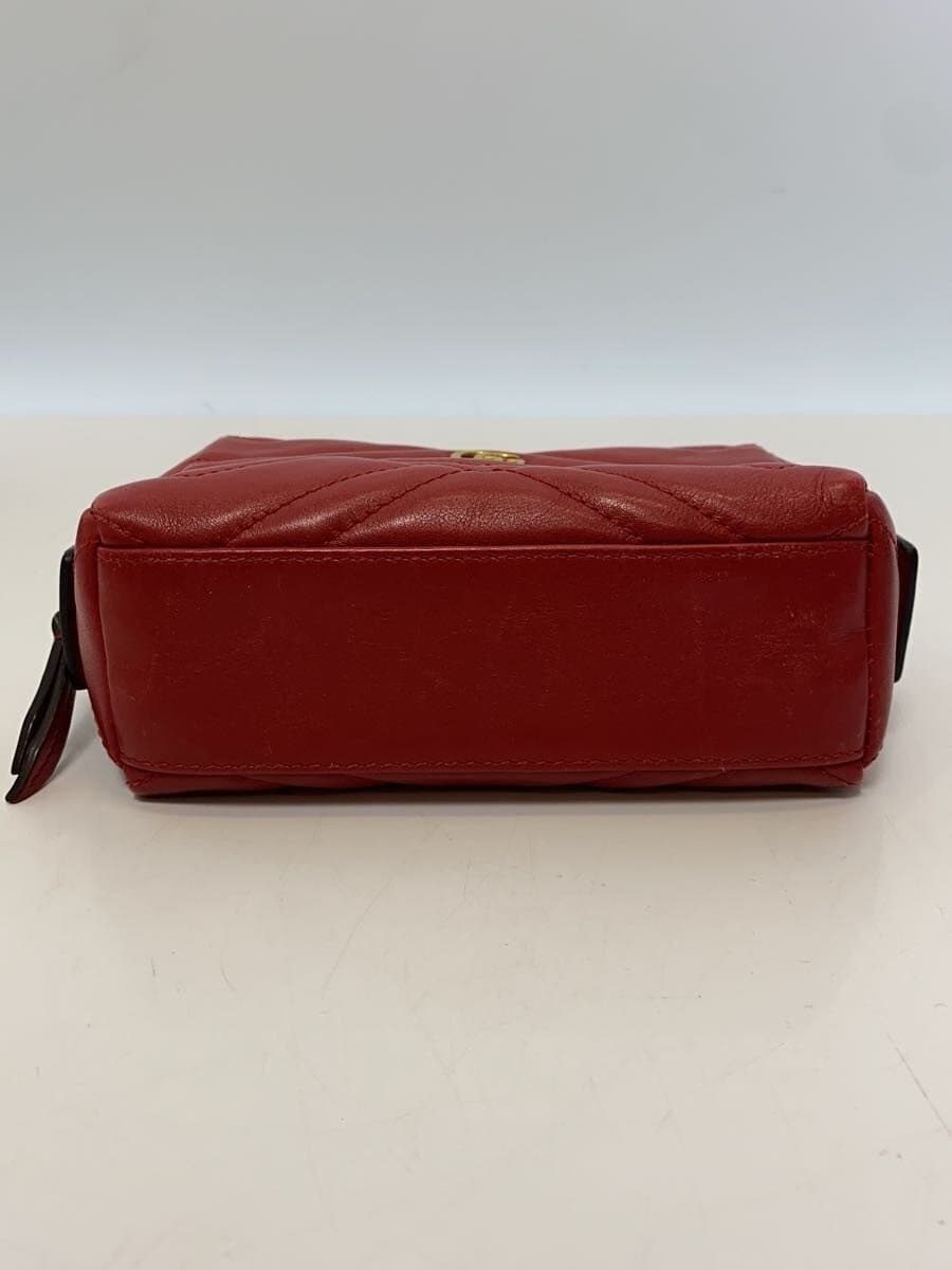GUCCI Pouch_GG Marmont _Quilted Heart RED 5