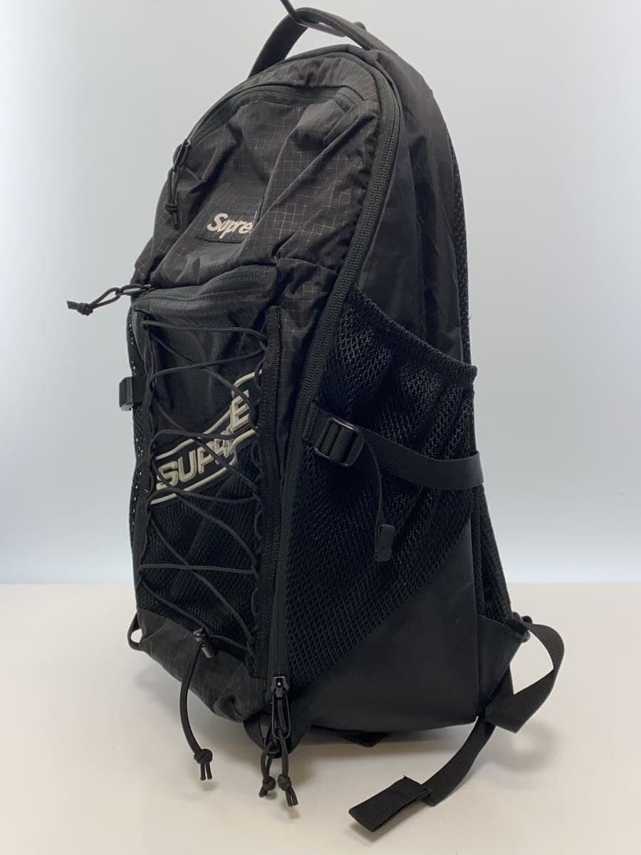 Supreme Backpack BLK Solid 2