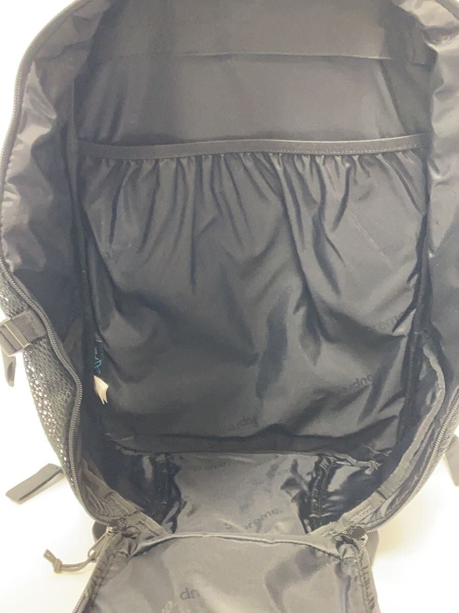 Supreme Backpack BLK Solid 6