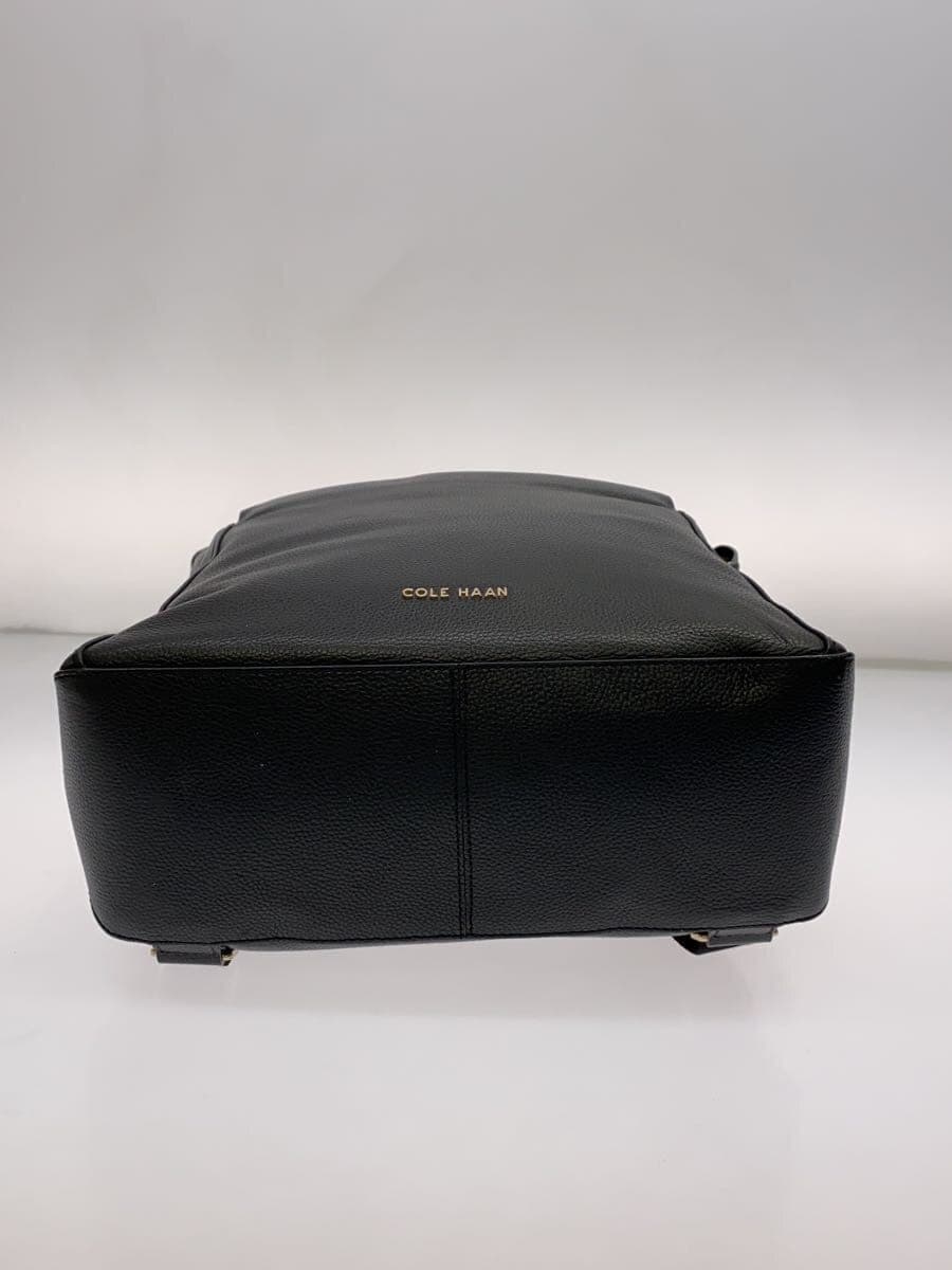 COLE HAAN Backpack Leather BLK Solid U04933 4