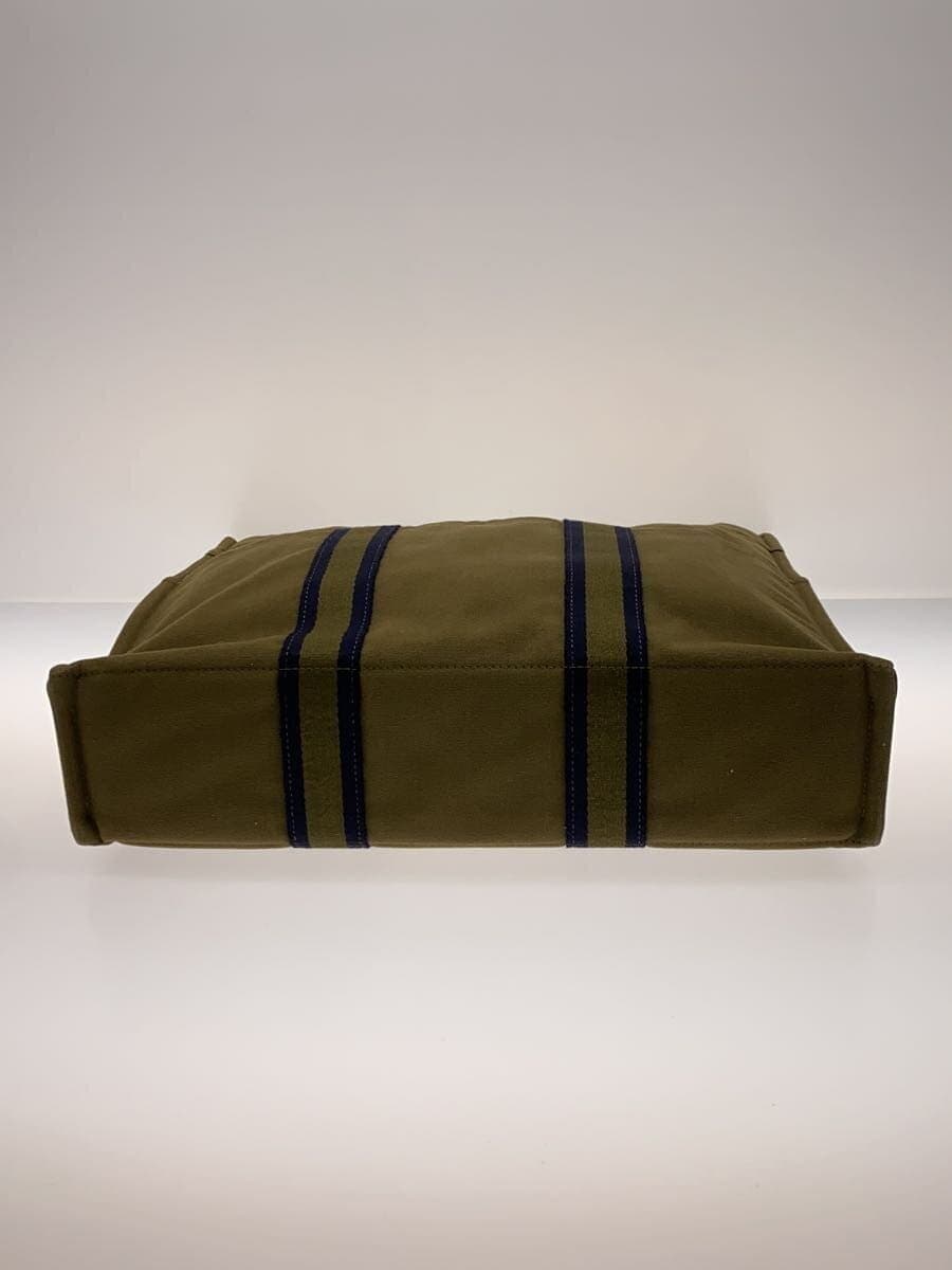 HERMES Tote Bag Cotton KHK 4