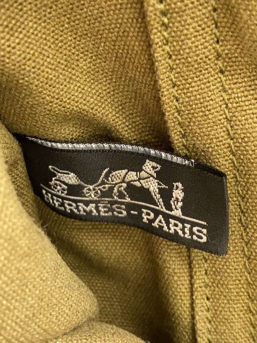 HERMES Tote Bag Cotton KHK 5