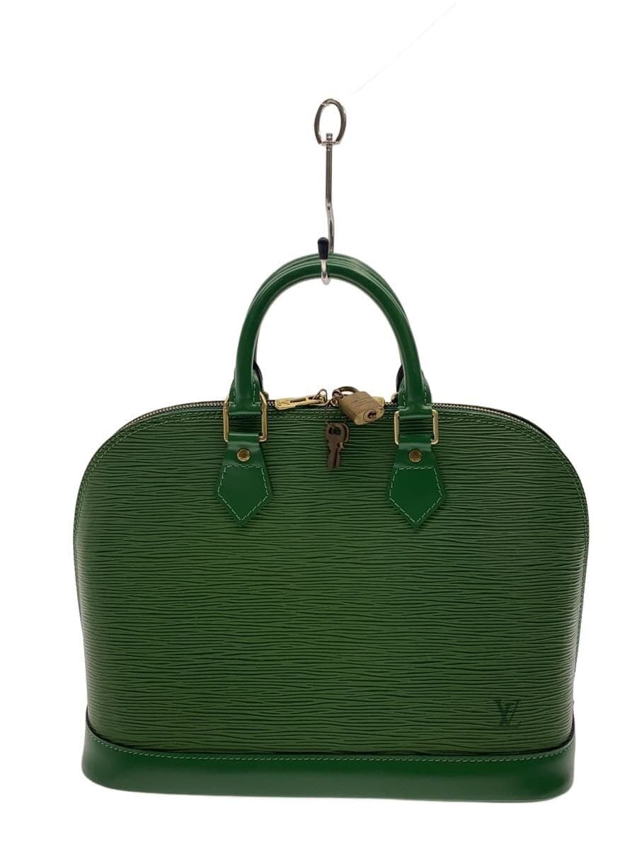LOUIS VUITTON Alma Épi Leather Green M52144