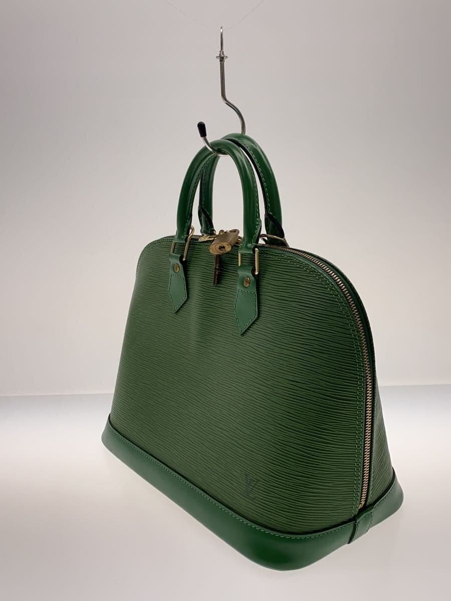 LOUIS VUITTON Alma Épi Leather Green M52144 2