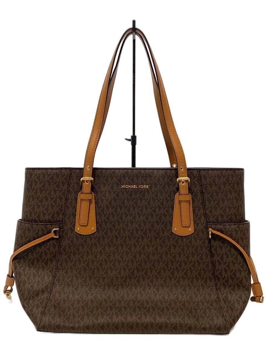 MICHAEL KORS Tote Bag -- BRW Allover Pattern 30T8GV6T4B
