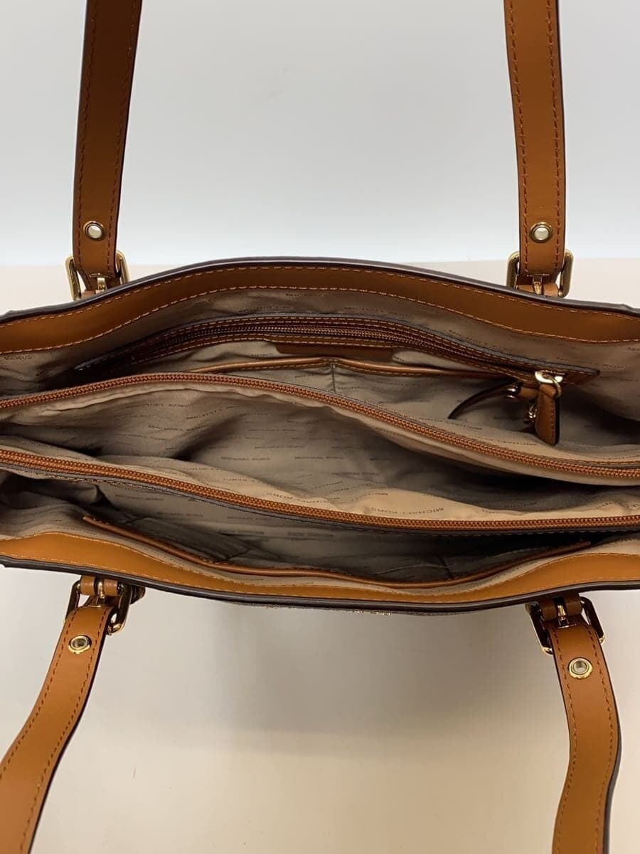 MICHAEL KORS Tote Bag -- BRW Allover Pattern 30T8GV6T4B 6