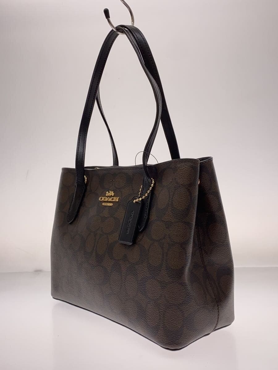 COACH Mini Avenue Carryall Signature Brown PVC BRW F73293 IMAA8 2