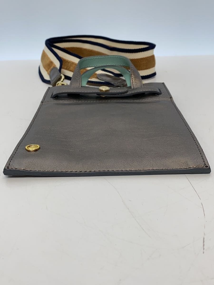 A.D.M.J. Shoulder Bag Leather GRY 4