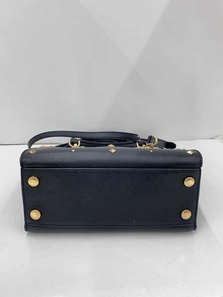 MICHAEL KORS Shoulder Bag Leather Black 35H7GE0S5L 4