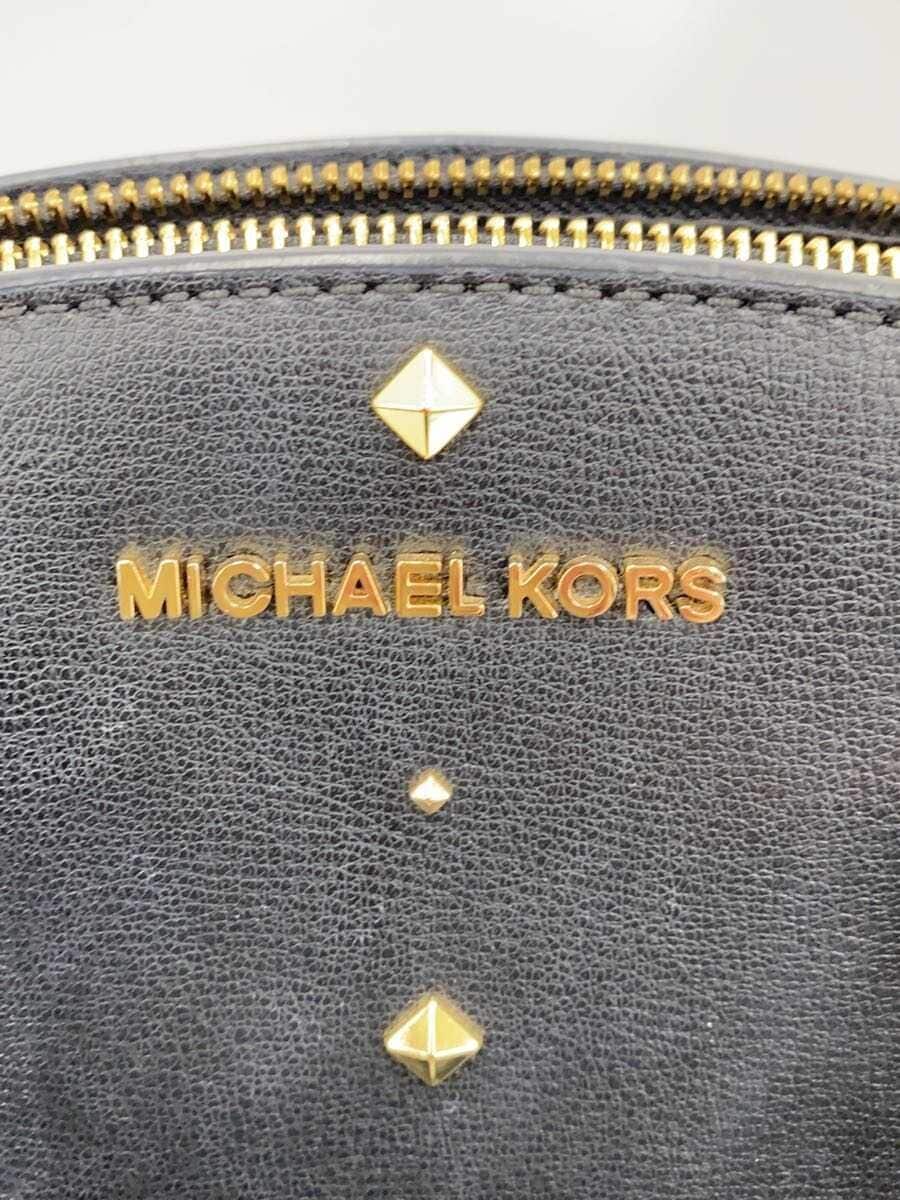 MICHAEL KORS Shoulder Bag Leather Black 35H7GE0S5L 5