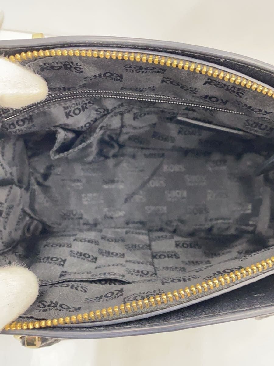 MICHAEL KORS Shoulder Bag Leather Black 35H7GE0S5L 6