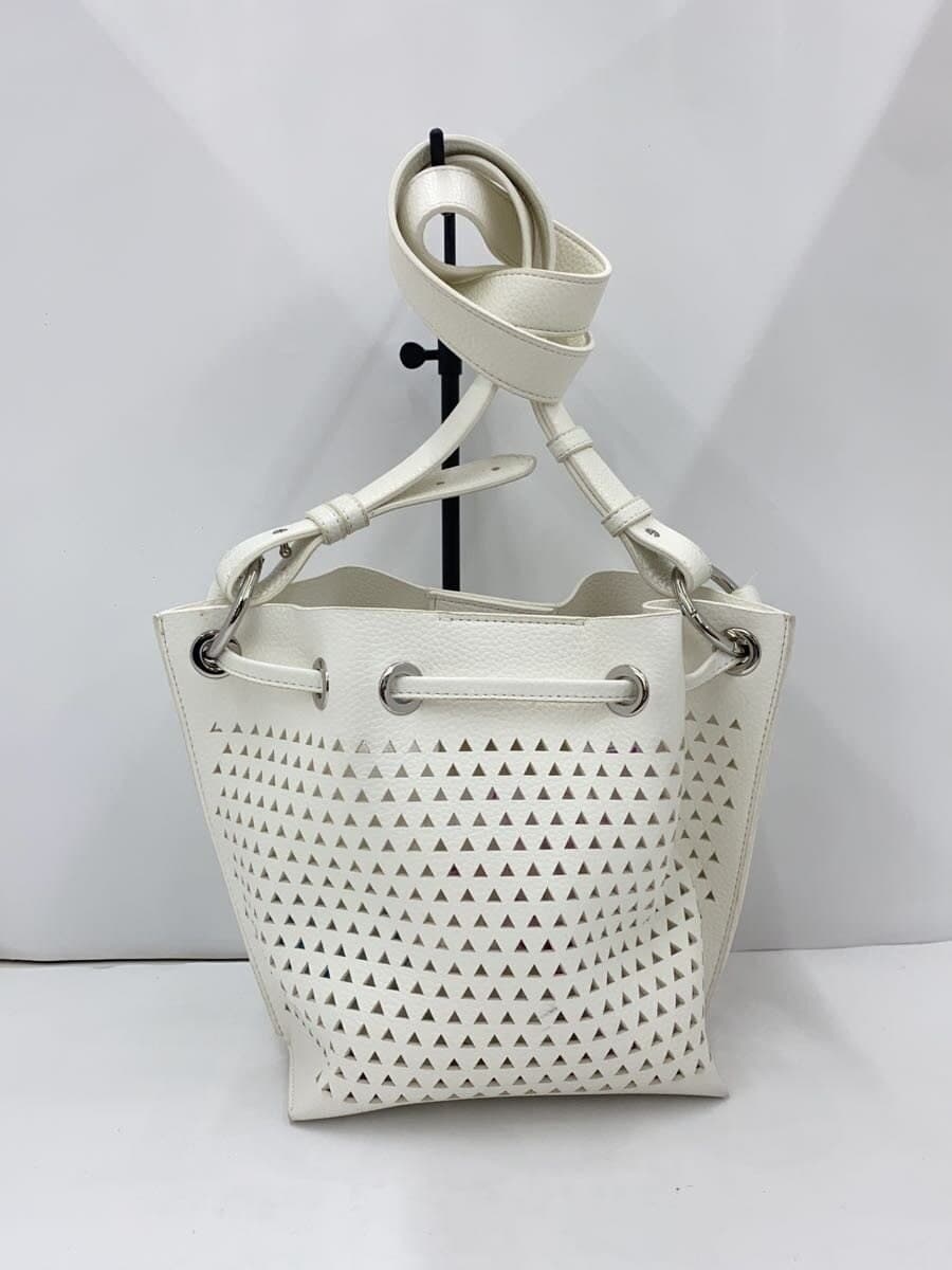 ARMANI EXCHANGE Shoulder Bag -- WHT Solid 3