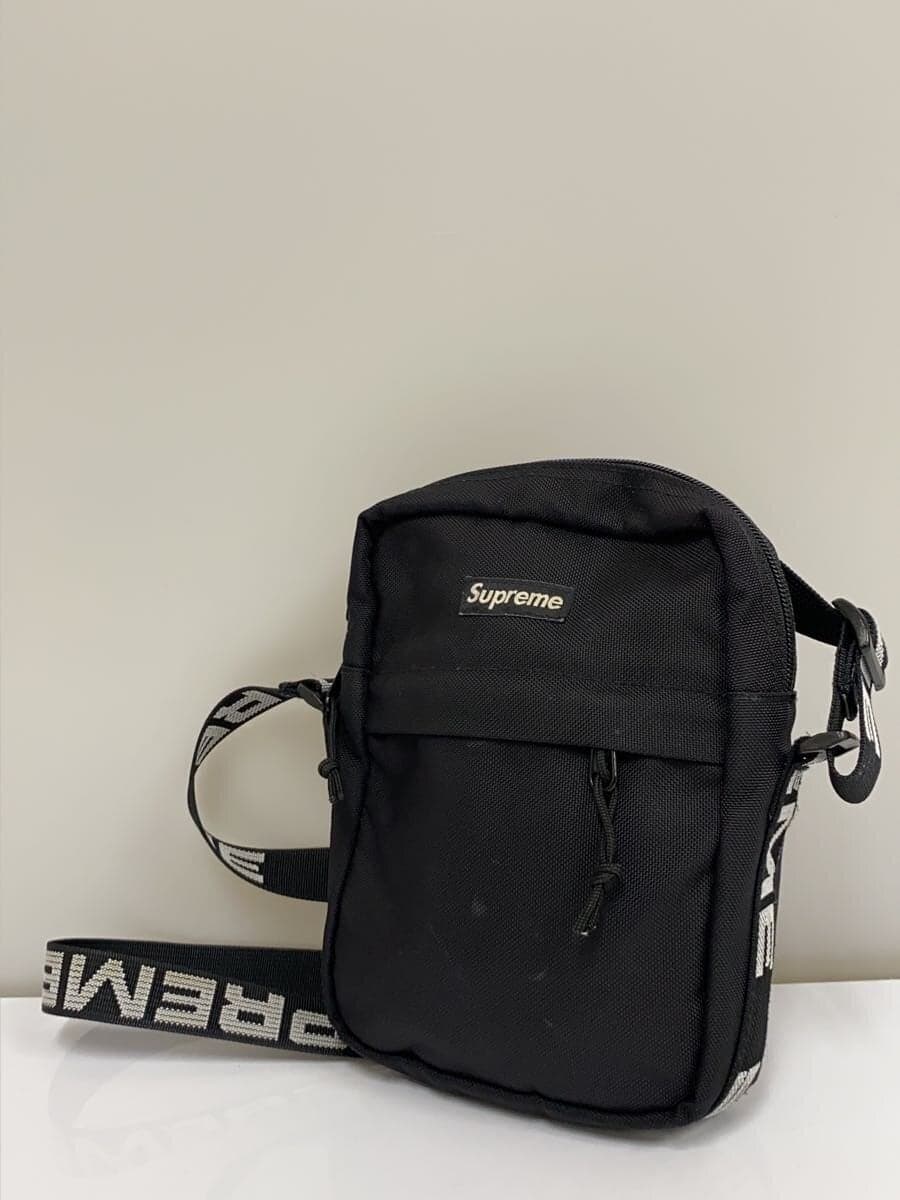 Supreme Shoulder Bag BLK 18SS SHOULDER BAG 2