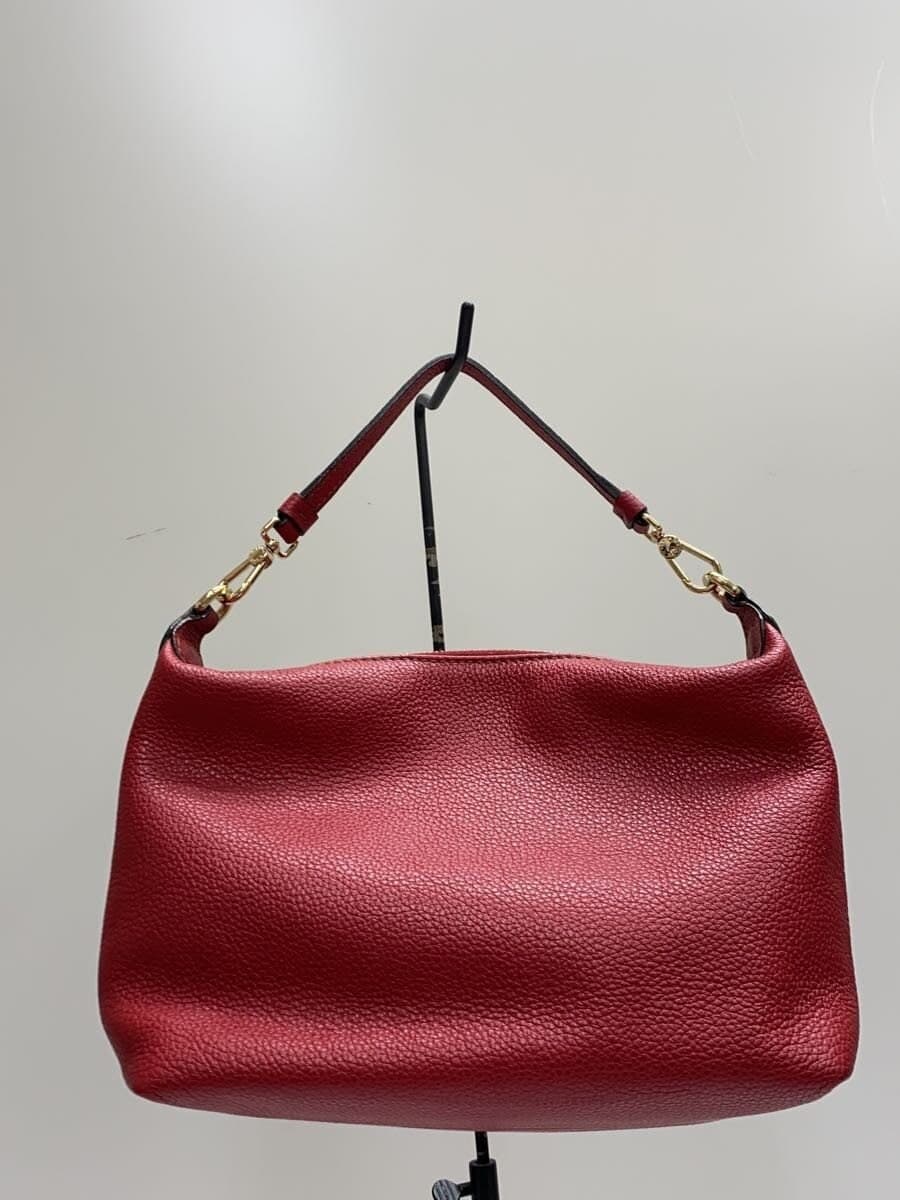 FURLA Handbag Leather RED 3