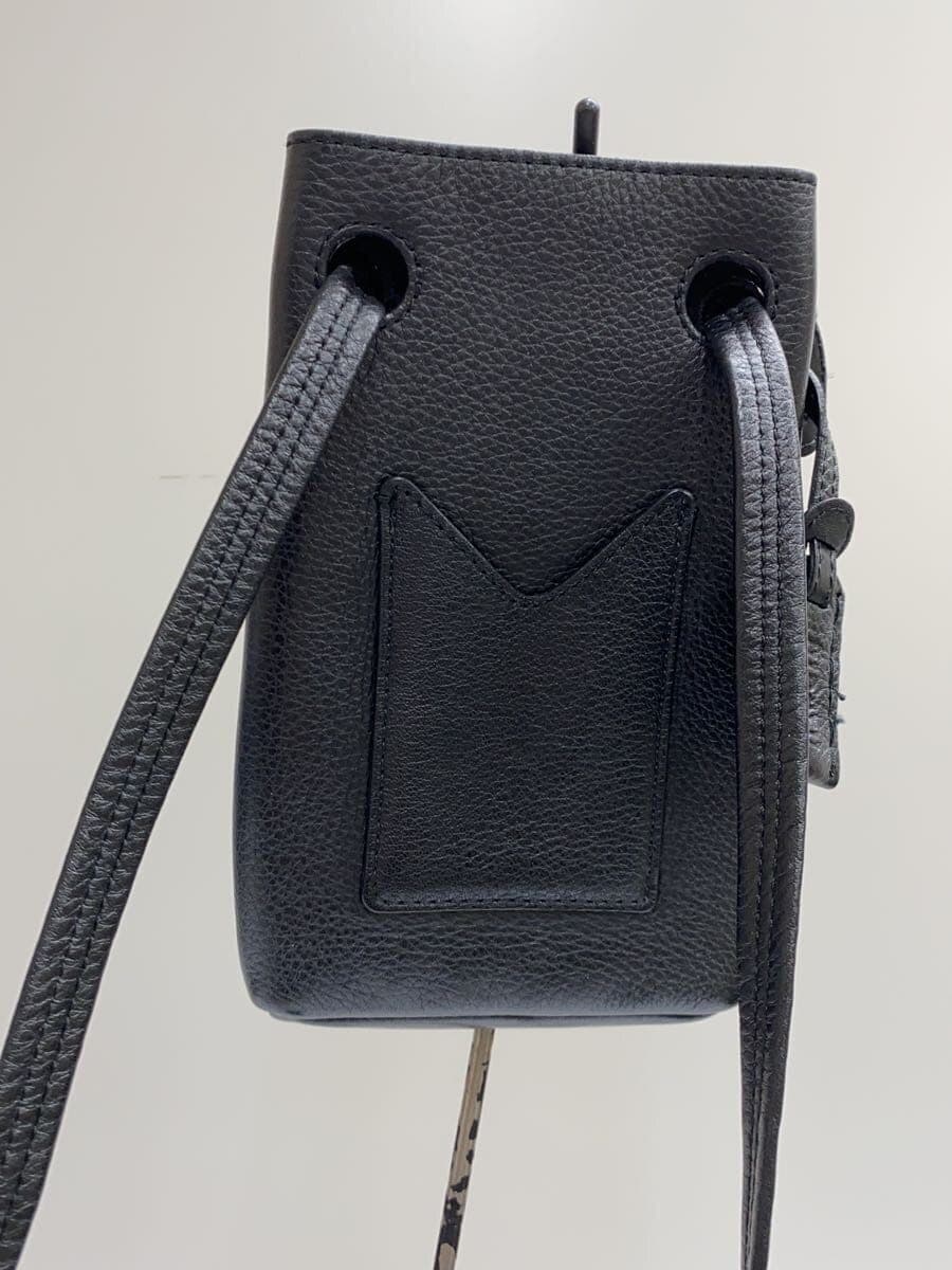 HIROFU Shoulder Bag Leather BLK 3