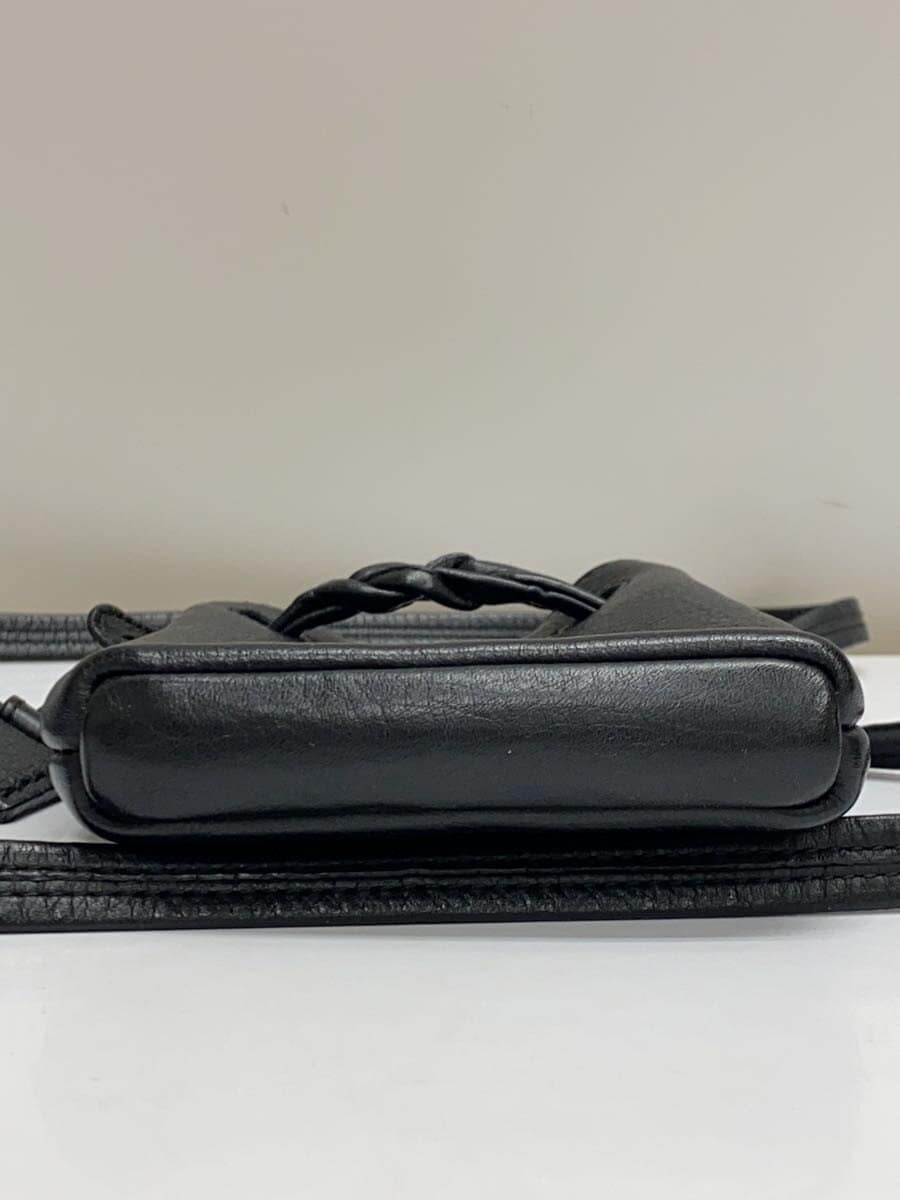 HIROFU Shoulder Bag Leather BLK 4