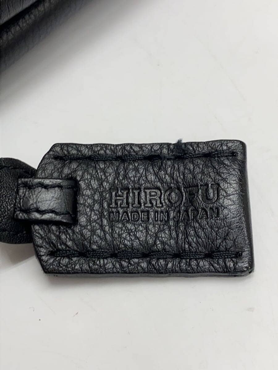 HIROFU Shoulder Bag Leather BLK 5