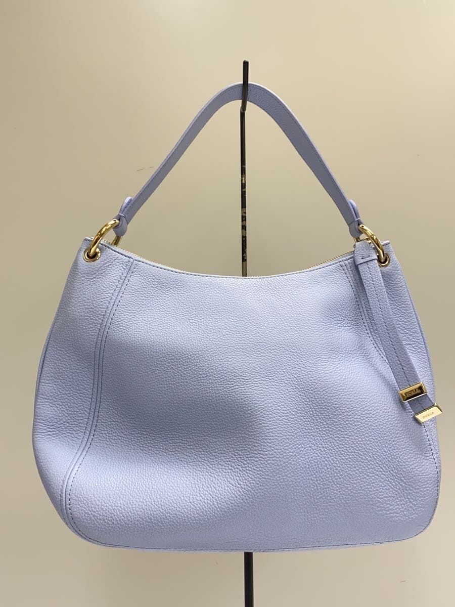 FURLA Shoulder Bag Leather BLU 3