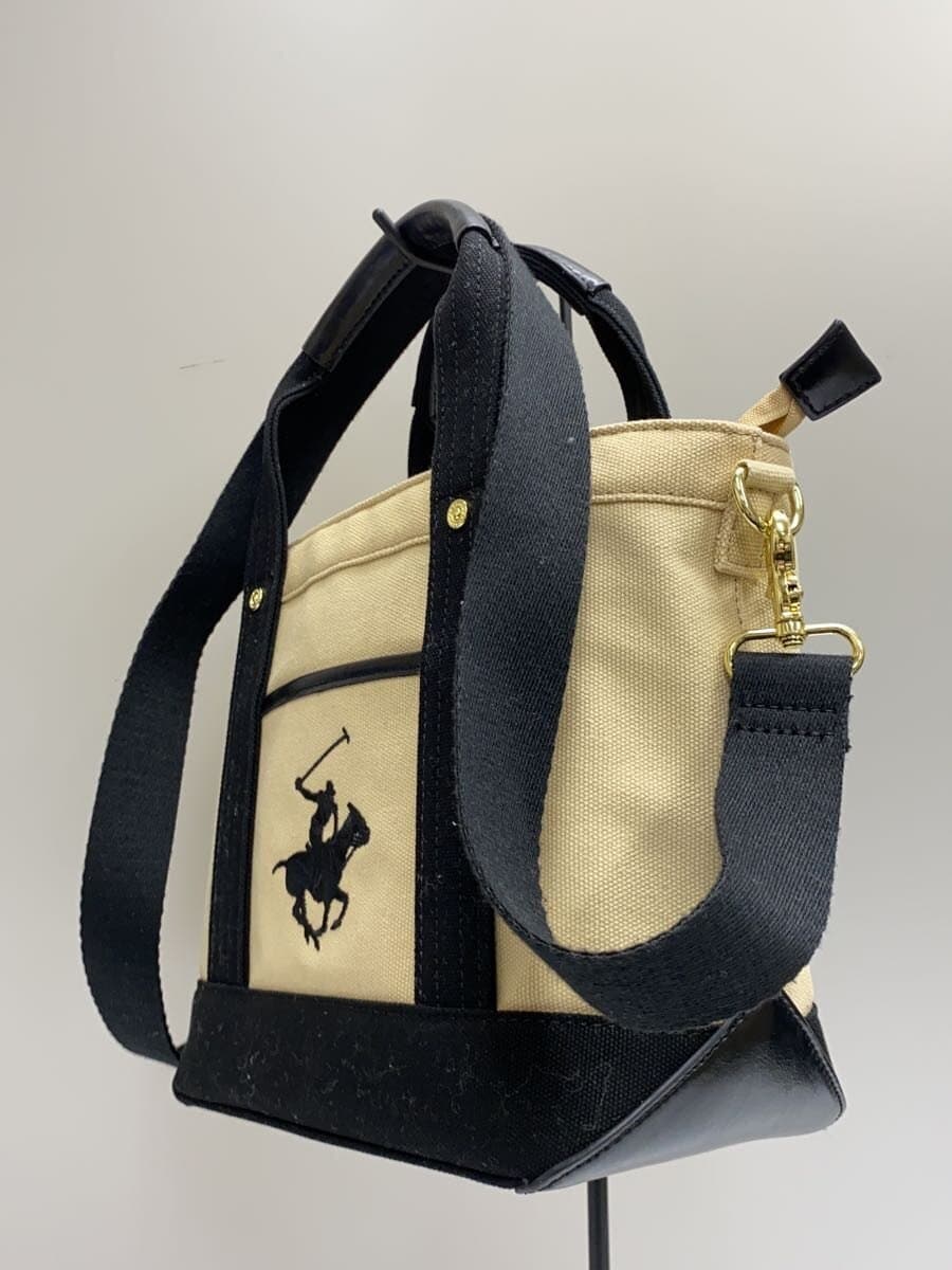 BEVERLY HILLS POLO CLUB Shoulder Bag Canvas CRM 2