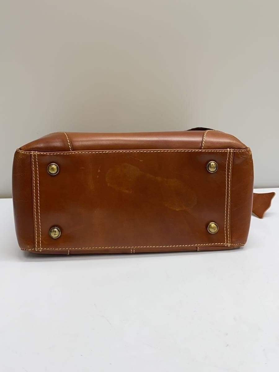 Other Brand herringbone Boston Bag Leather BRW Shoulder No Strap 4