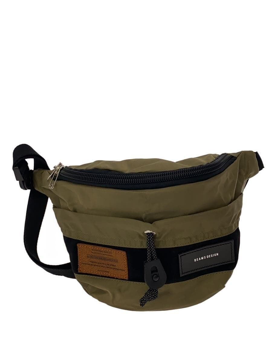 BEAMS Waist Bag KHK Solid