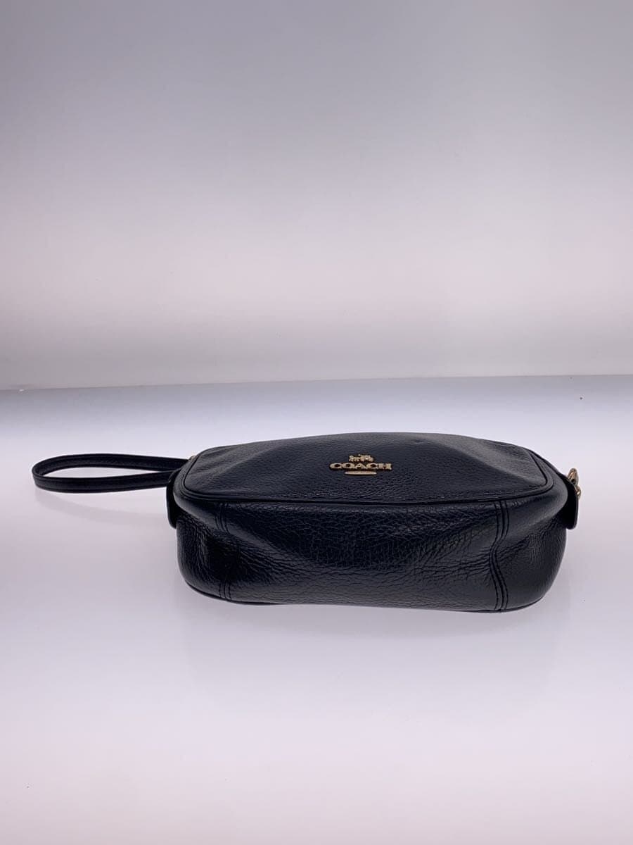 COACH Shoulder Bag BLK Solid F25922 4