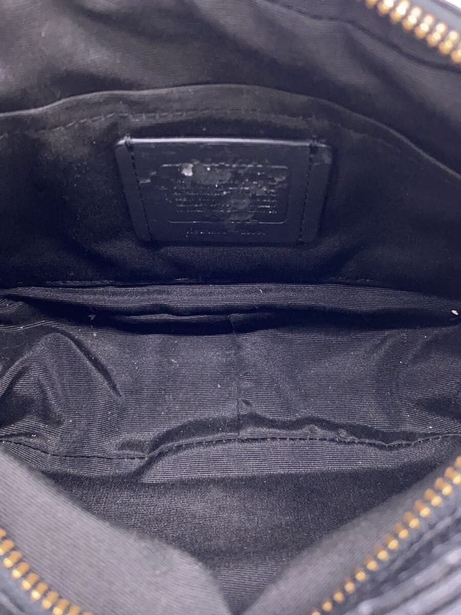 COACH Shoulder Bag BLK Solid F25922 6