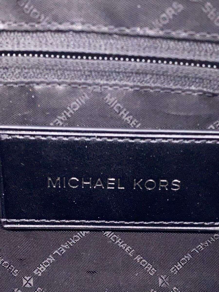MICHAEL KORS Shoulder Bag Leather BLK All Over Pattern 37F2LCOC5B 5