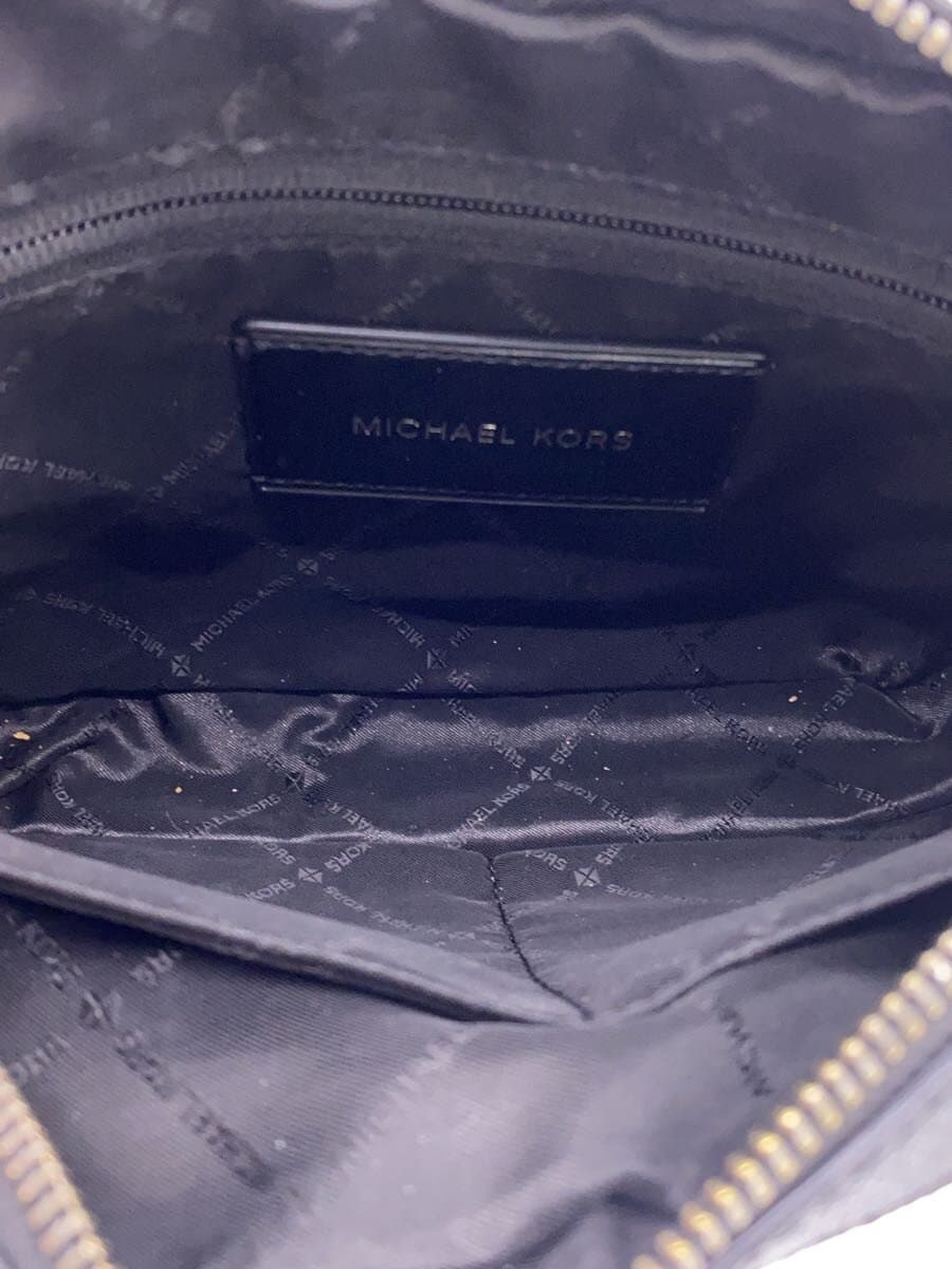 MICHAEL KORS Shoulder Bag Leather BLK All Over Pattern 37F2LCOC5B 6