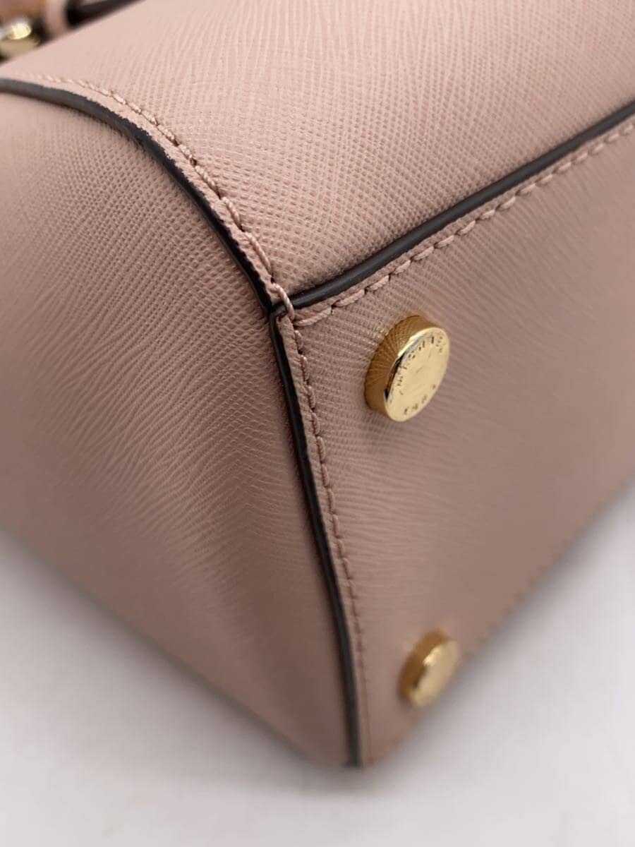 MICHAEL KORS Shoulder Bag Leather BEG DB-1811 7