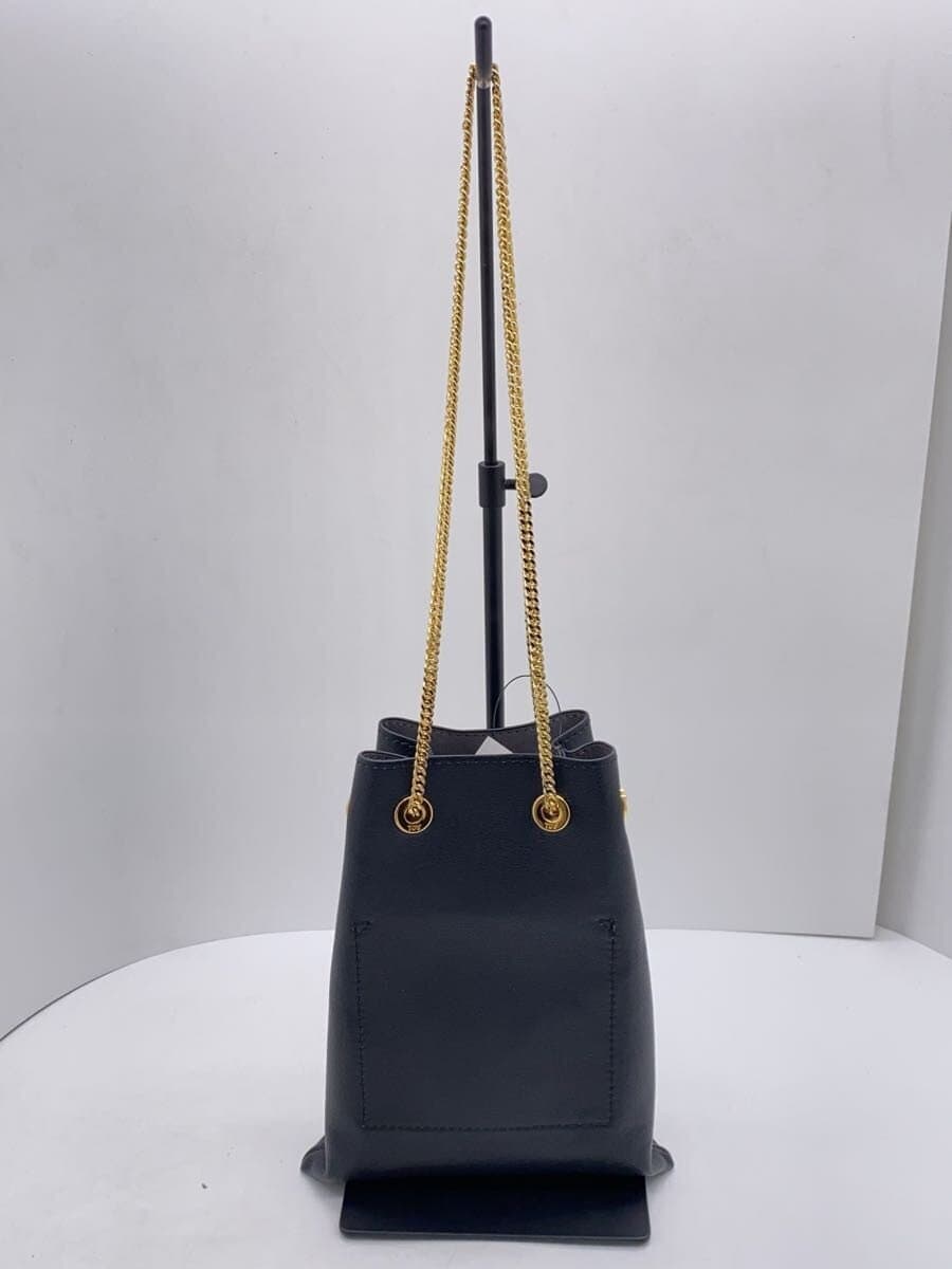 tov Shoulder Bag Leather BLK Solid 3