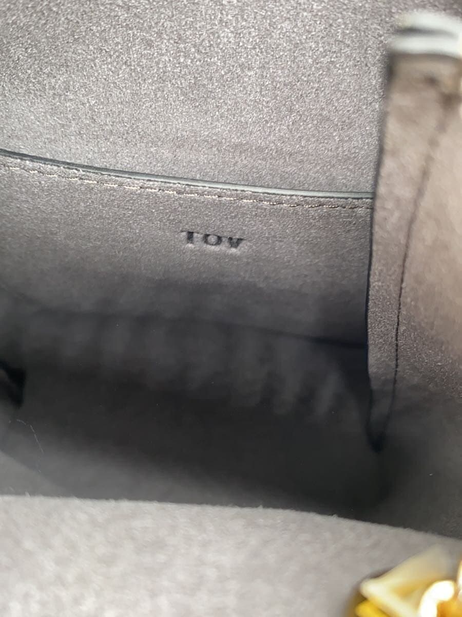 tov Shoulder Bag Leather BLK Solid 6