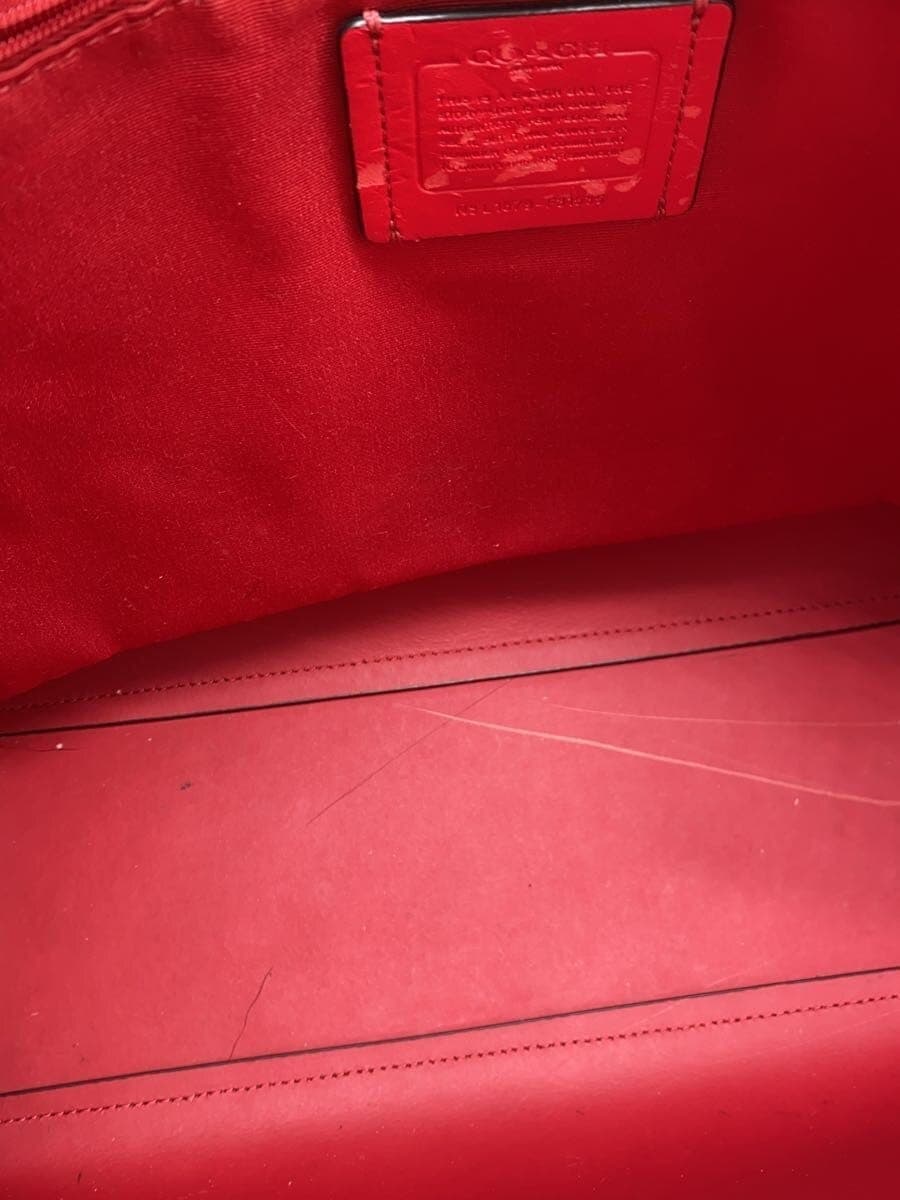 COACH Shoulder Bag Leather BLK Solid F31535 6