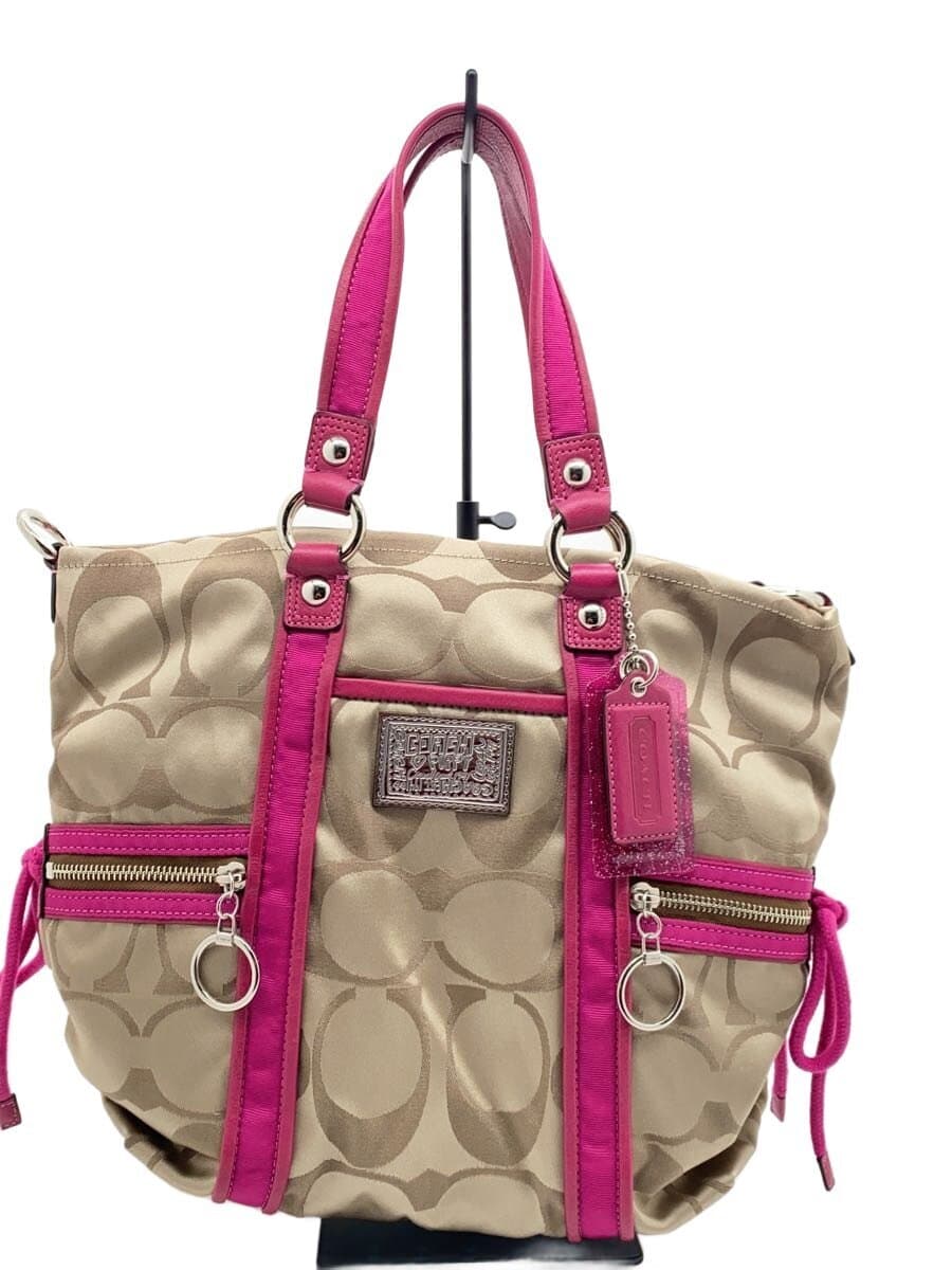 COACH Tote Bag PNK All Over Pattern C0969-13843