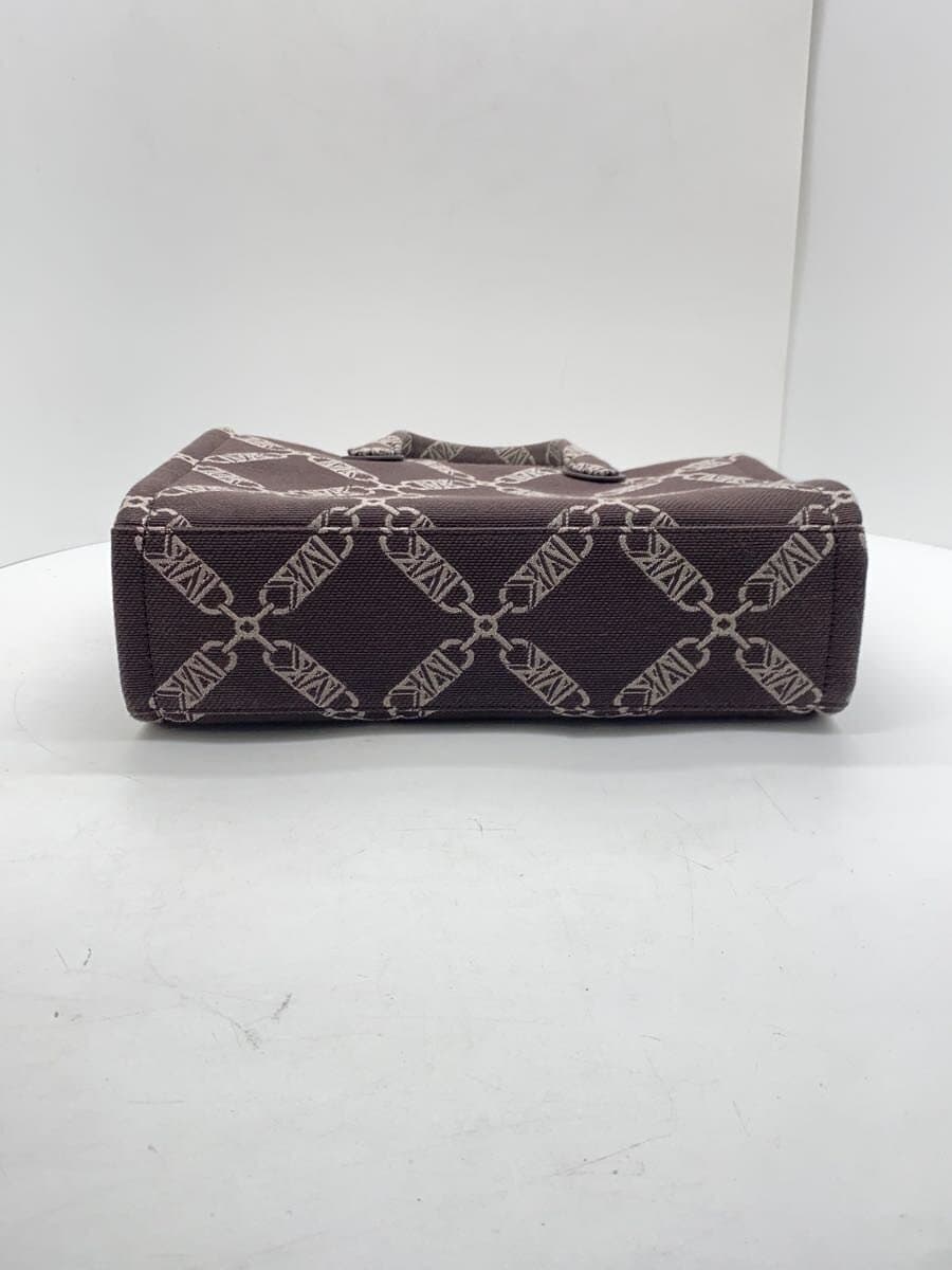 MICHAEL KORS Shoulder Bag Canvas BRW All Over Pattern ce-2303 4