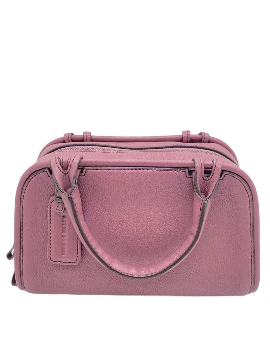MOTHERHOUSE Shoulder Bag Cowhide PNK Solid